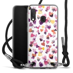 Carry Case Transparent Fabric black/silver