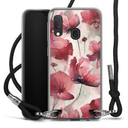 Carry Case Transparent Fabric black/silver