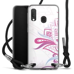 Carry Case Transparent Fabric black/silver