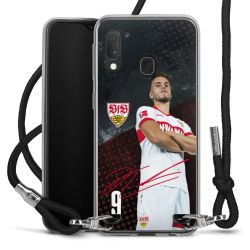 Carry Case Stoff schwarz/silber