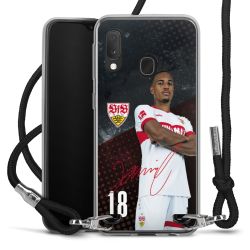 Carry Case Stoff schwarz/silber