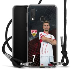 Carry Case Stoff schwarz/silber