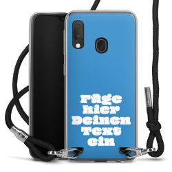 Carry Case Stoff schwarz/silber