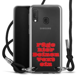 Carry Case Stoff schwarz/silber