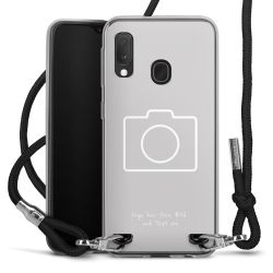 Carry Case Stoff schwarz/silber