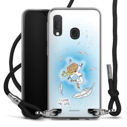 Carry Case Stoff schwarz/silber