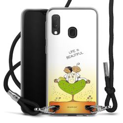 Carry Case Stoff schwarz/silber