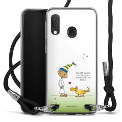 Carry Case Stoff schwarz/silber