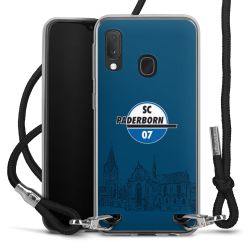 Carry Case Stoff schwarz/silber