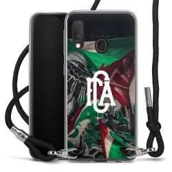 Carry Case Stoff schwarz/silber