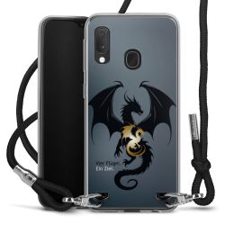 Carry Case Fabric black/silver