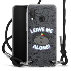 Carry Case Stoff schwarz/silber