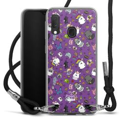 Carry Case Stoff schwarz/silber