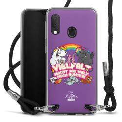 Carry Case Stoff schwarz/silber