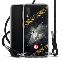 Carry Case Stoff schwarz/silber