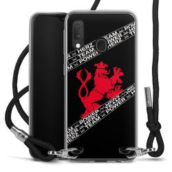 Carry Case Stoff schwarz/silber