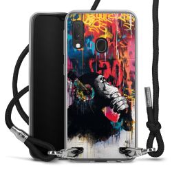 Carry Case Fabric black/silver