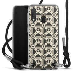 Carry Case Stoff schwarz/silber