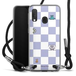 Carry Case Stoff schwarz/silber