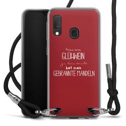 Carry Case Stoff schwarz/silber