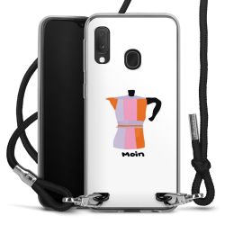 Carry Case Stoff schwarz/silber