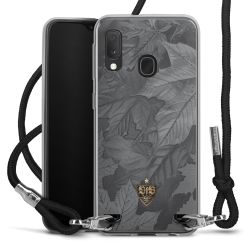 Carry Case Stoff schwarz/silber