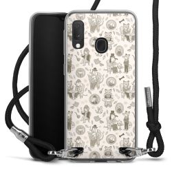 Carry Case Fabric black/silver