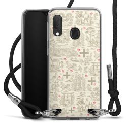 Carry Case Stoff schwarz/silber