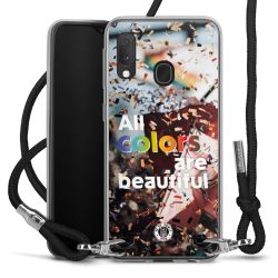 Carry Case Stoff schwarz/silber