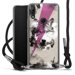 Carry Case Transparent Fabric black/silver