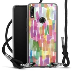 Carry Case Transparent Fabric black/silver