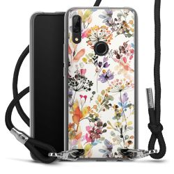 Carry Case Transparent Fabric black/silver