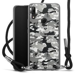 Carry Case Transparent Fabric black/silver