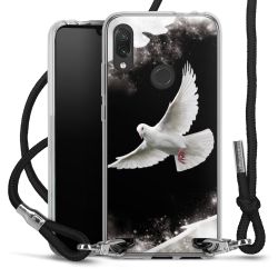 Carry Case Transparent Fabric black/silver