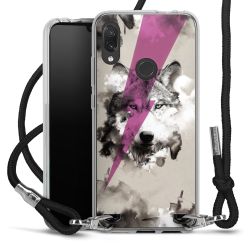 Carry Case Transparent Fabric black/silver