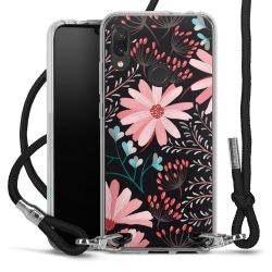 Carry Case Transparent Fabric black/silver