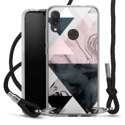 Carry Case Transparent Fabric black/silver