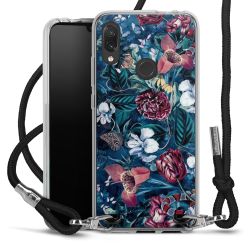 Carry Case Transparent Fabric black/silver