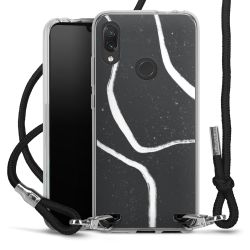 Carry Case Transparent Fabric black/silver