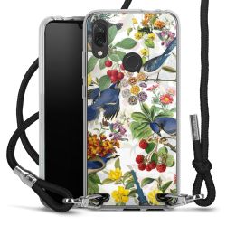 Carry Case Transparent Fabric black/silver