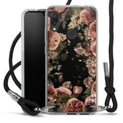 Carry Case Transparent Fabric black/silver