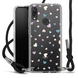 Carry Case Transparent Fabric black/silver