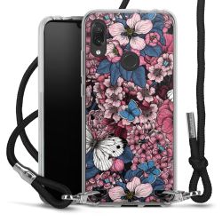 Carry Case Transparent Fabric black/silver