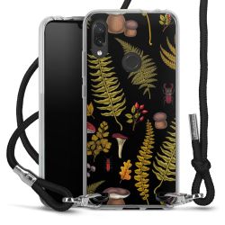 Carry Case Transparent Fabric black/silver