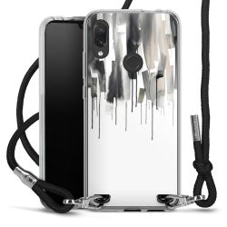 Carry Case Transparent Fabric black/silver