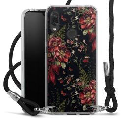 Carry Case Transparent Fabric black/silver