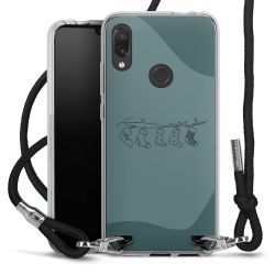 Carry Case Fabric black/silver