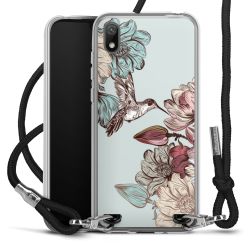 Carry Case Transparent Fabric black/silver