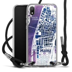 Carry Case Transparent Fabric black/silver