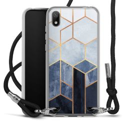 Carry Case Transparent Fabric black/silver